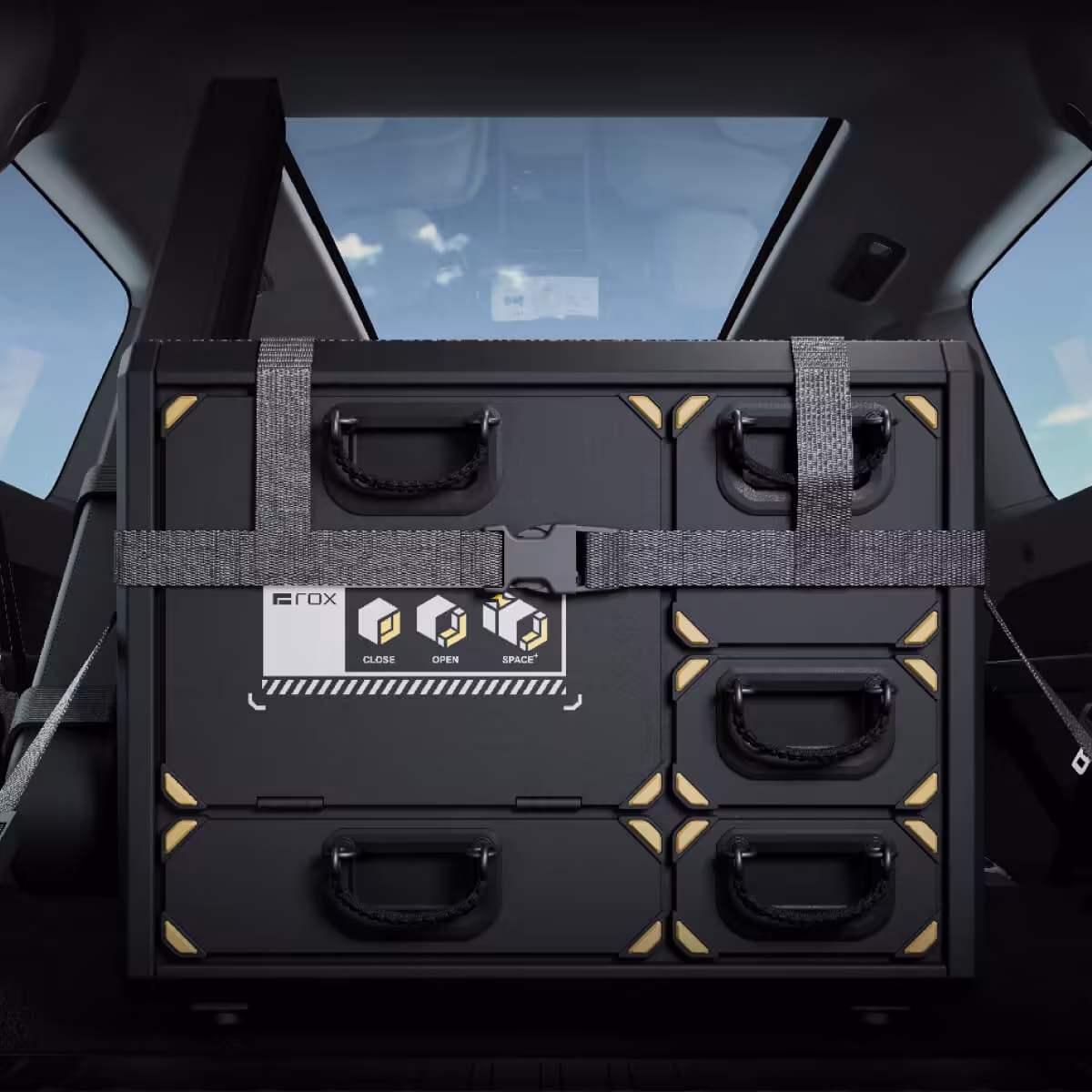 Caja de equipo de pesca ROX